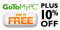 GoToMyPC Free Trial + 10% Off